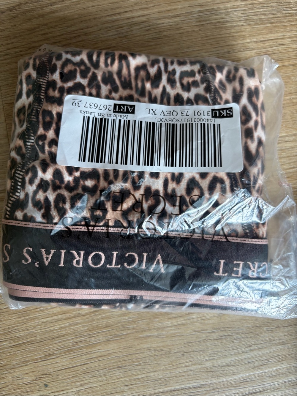 Victoria's Secret Leopard Hipster Panty - Pink and Brown